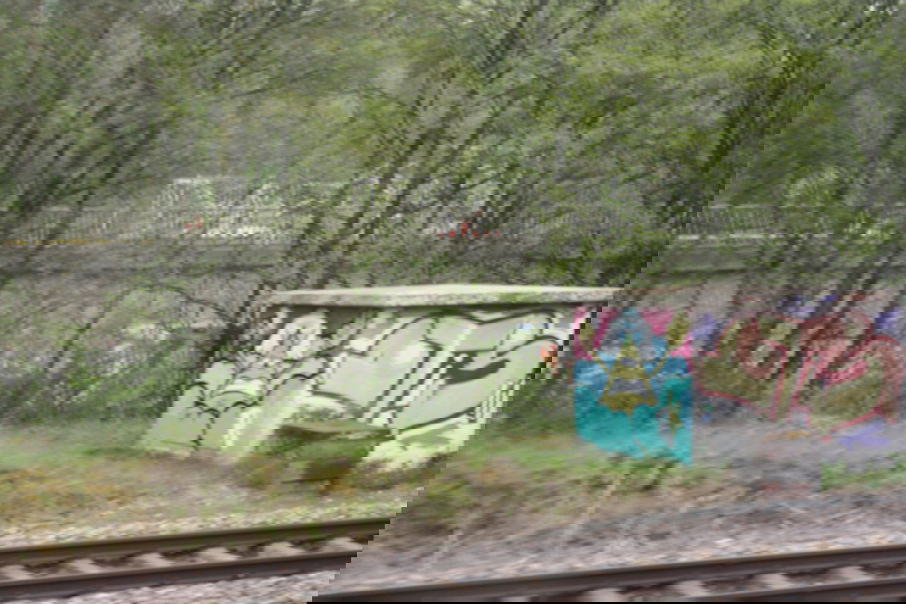 Graffiti Bombing - Photo by Manfredkarlheinz