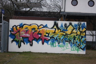 Graffiti Bombing - Photo by Manfredkarlheinz