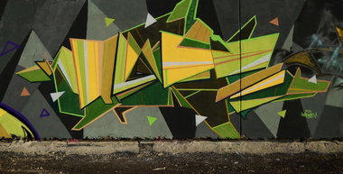 Graffiti Wall in Ukraine - Photo by Mank - Mank