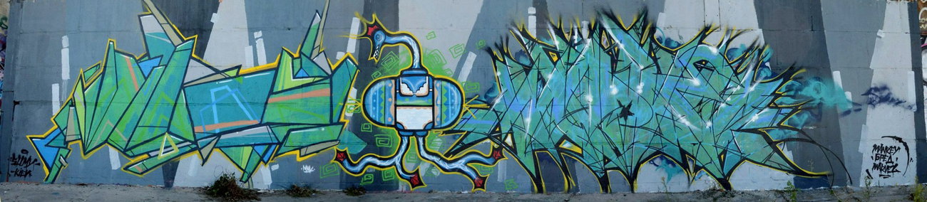 Graffiti Wall - Photo by Mank - Mank, ????, Marvel (2012)