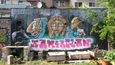 Graffiti Wall in Köln - Photo by MantaClan (2015)