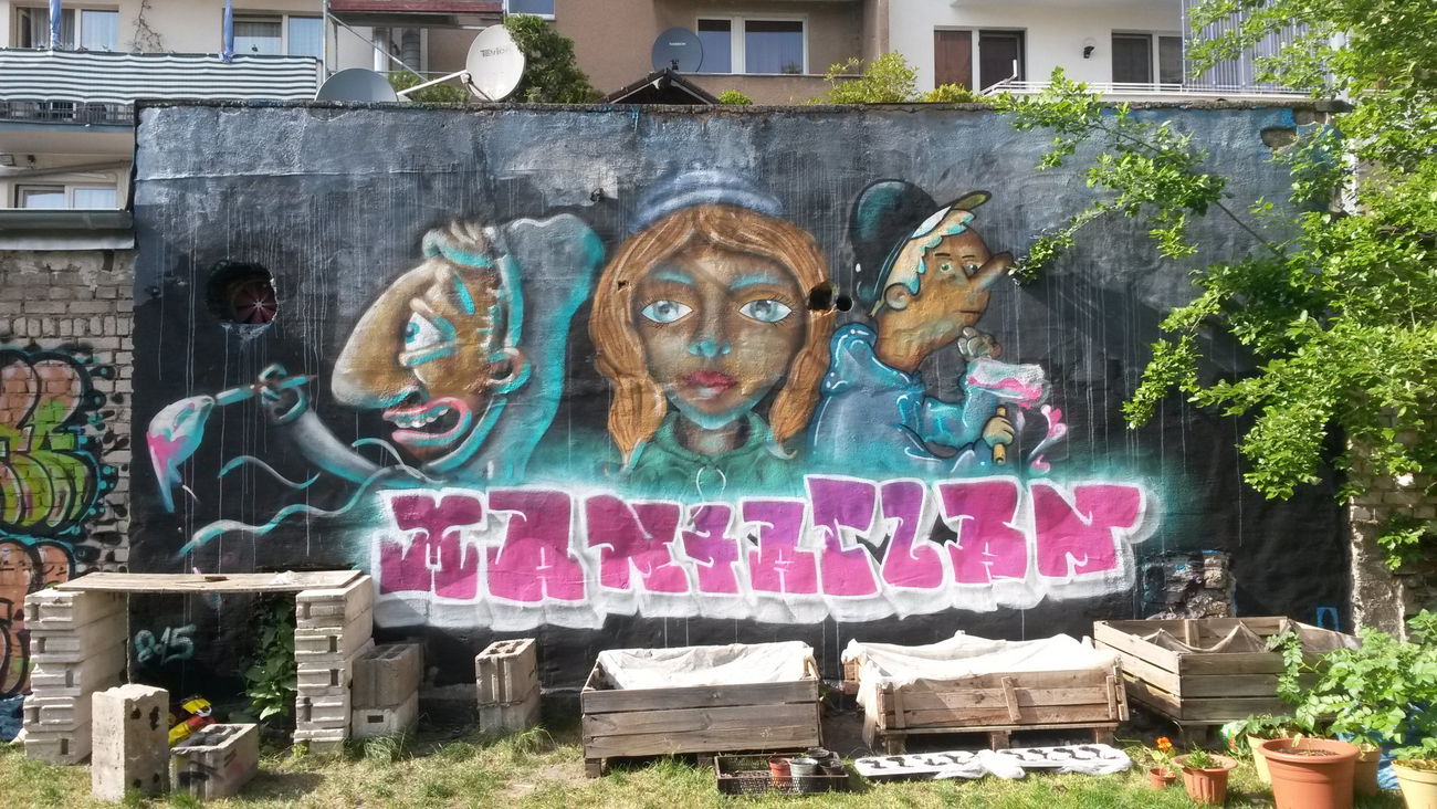 Graffiti Wall in Köln - Photo by MantaClan (2015)