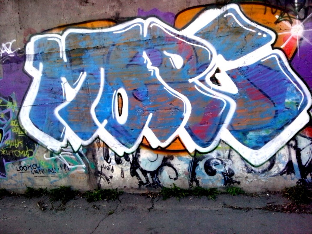 Graffiti Bombing - Photo by Mapc1 - Graffiti, bombing (2014)