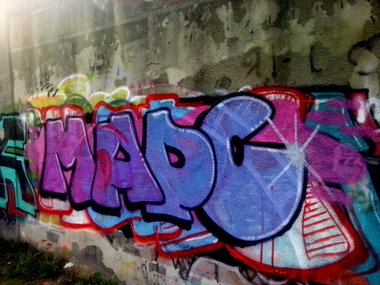 Graffiti Bombing - Photo by Mapc1 - Graff, Graffs, graffiti (2014)
