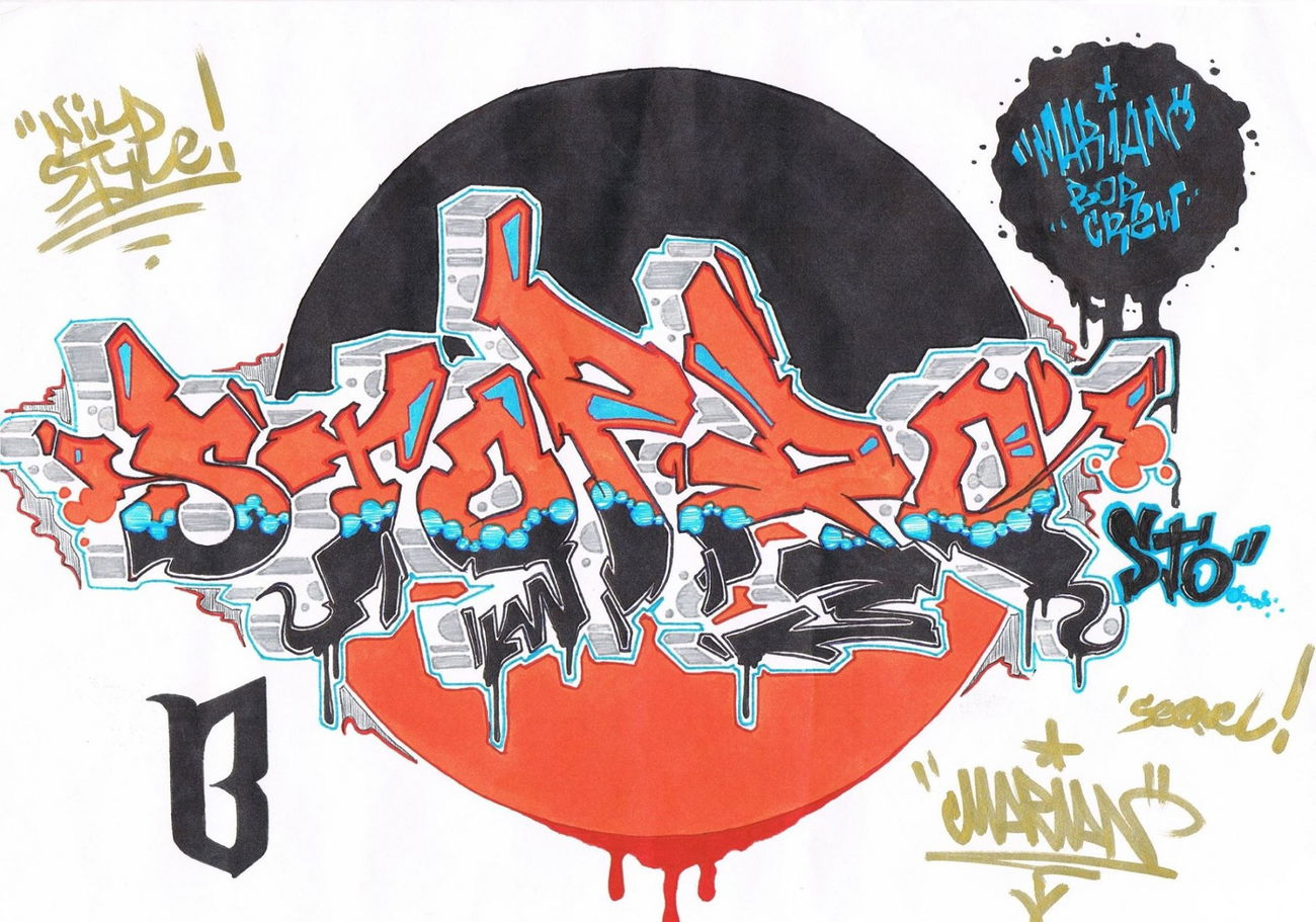 Graffiti Wall - Photo by MariaN94