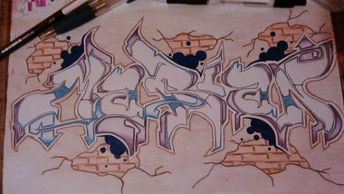 Graffiti Wall - Photo by MariaN94