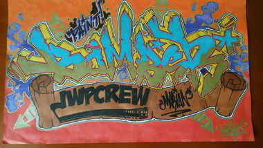 Graffiti Wall - Photo by MariaN94