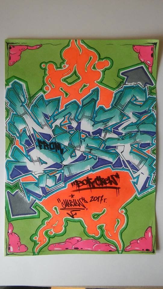 Graffiti Wall - Photo by MariaN94