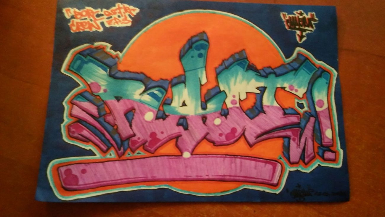 Graffiti Wall - Photo by MariaN94