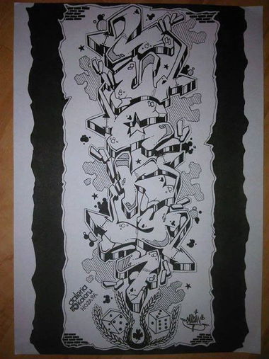 Graffiti Wall - Photo by MariaN94