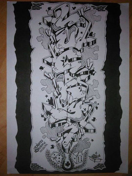 Graffiti Wall - Photo by MariaN94