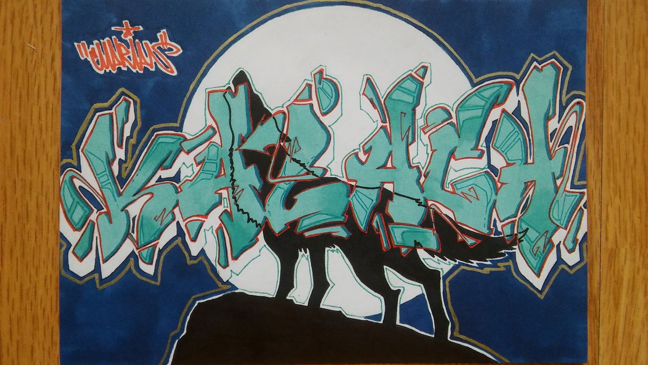 Graffiti Wall - Photo by MariaN94