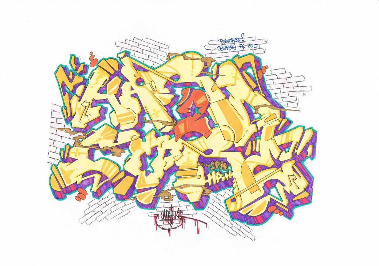 Graffiti Wall - Photo by MariaN94