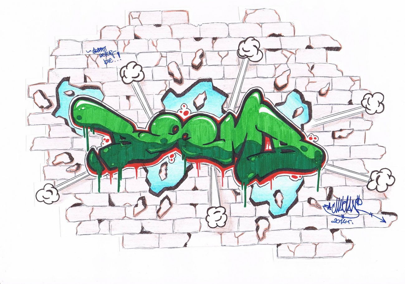 Graffiti Wall - Photo by MariaN94