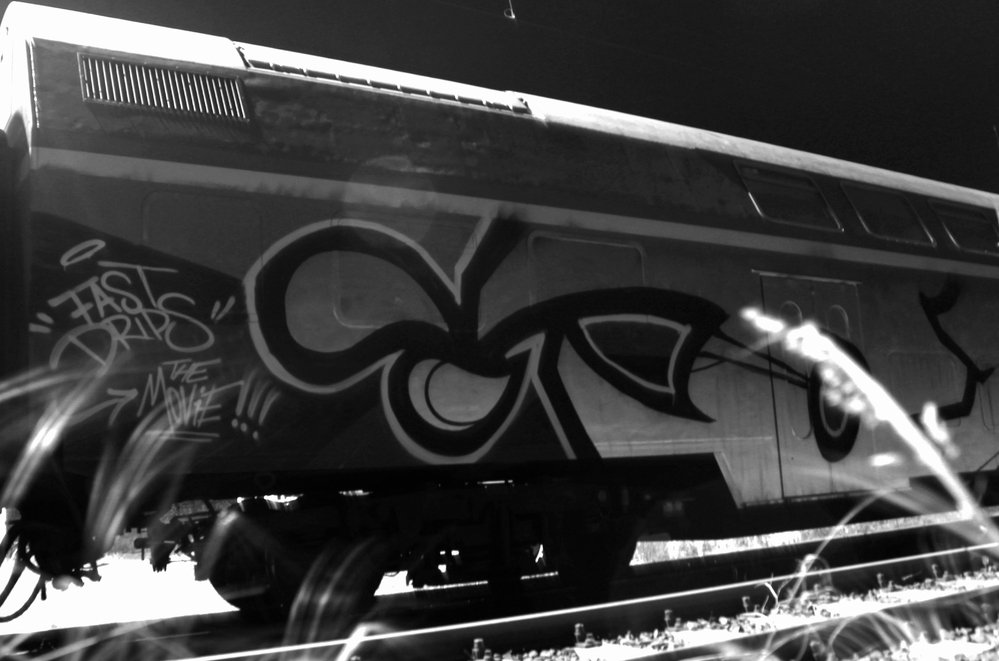 Graffiti Train - Photo by Marieundjana