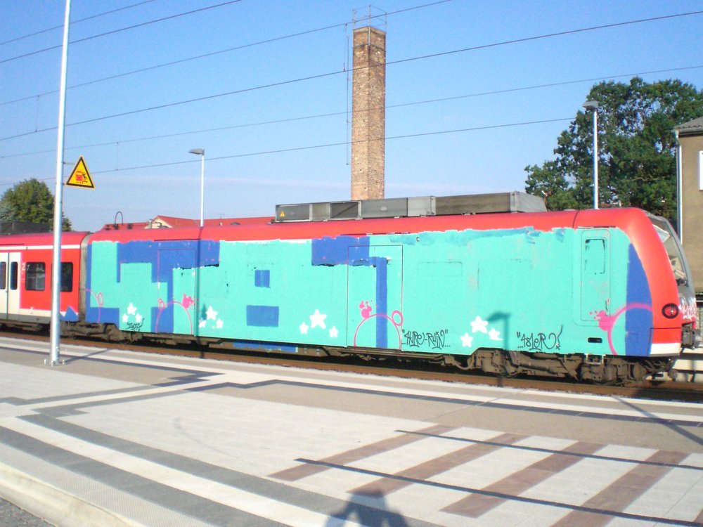 Graffiti Train - Photo by Marieundjana - 481