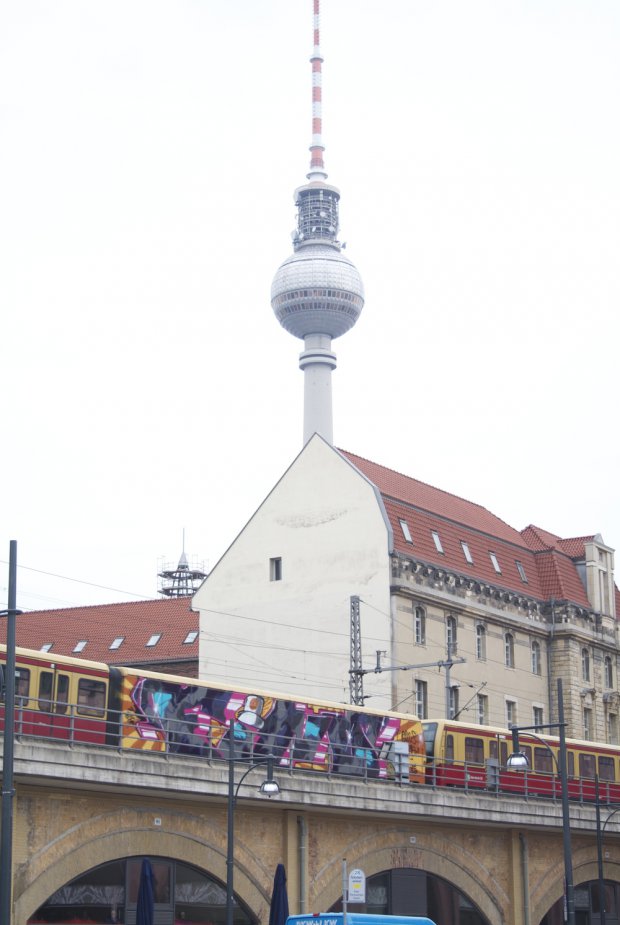 Graffiti Train - Photo by Marieundjana - fino