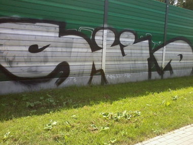 Graffiti Bombing - Photo by Marieundjana - süd