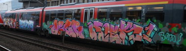 Graffiti Wall - Photo by Marieundjana - wink, basd