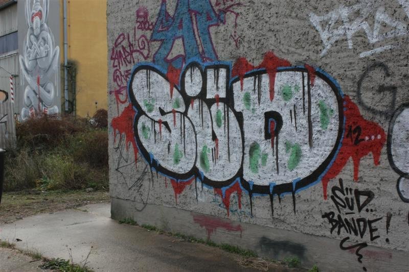 Graffiti Bombing - Photo by Marieundjana - süd