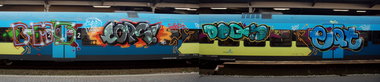 Graffiti Train - Photo by Marieundjana - bms, eqt, doqs