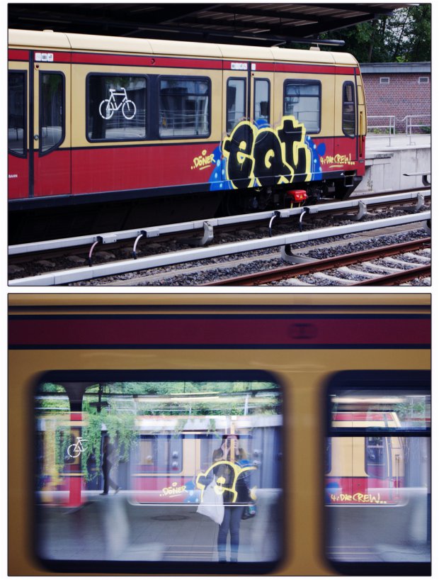 Graffiti Train - Photo by Marieundjana - eqt