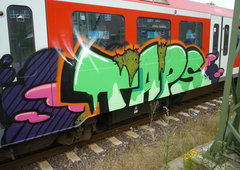 Graffiti Train - Photo by Marieundjana - taps