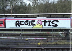 Graffiti Train - Photo by Marieundjana - regie, otis