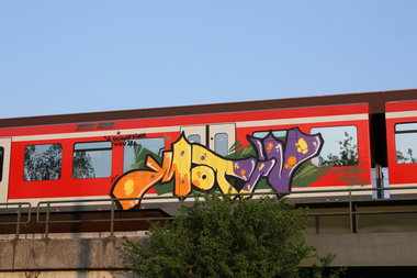 Graffiti Train - Photo by Marieundjana - motiv