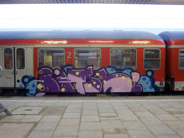 Graffiti Train - Photo by Marieundjana - rätsel