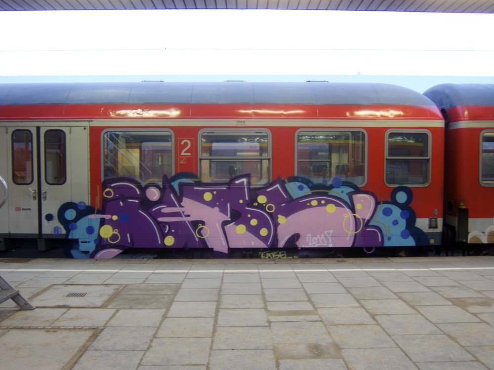 Graffiti Train - Photo by Marieundjana - rätsel