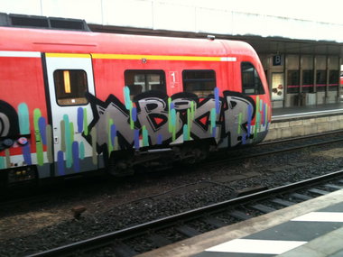 Graffiti Train - Photo by Marieundjana - abcp