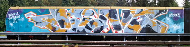 Graffiti Train - Photo by Marieundjana - fino