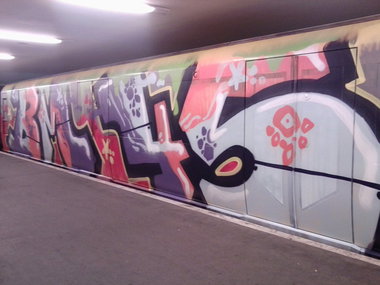 Graffiti Train - Photo by Marieundjana - bm45