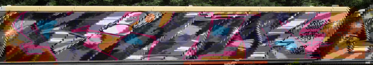 Graffiti Train - Photo by Marieundjana - fino