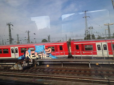 Graffiti Train - Photo by Marieundjana - regie