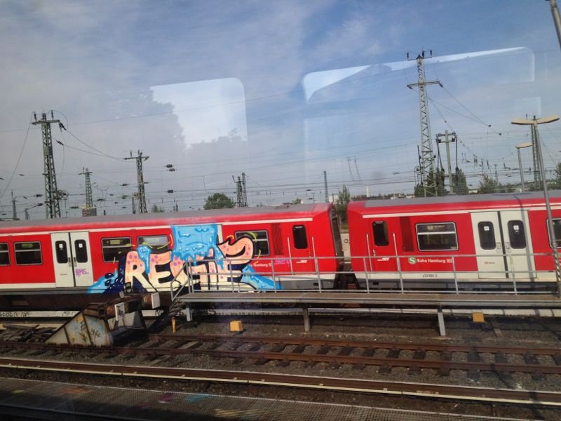 Graffiti Train - Photo by Marieundjana - regie