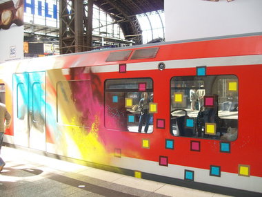 Graffiti Train - Photo by Marieundjana