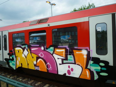 Graffiti Train - Photo by Marieundjana - rätsel