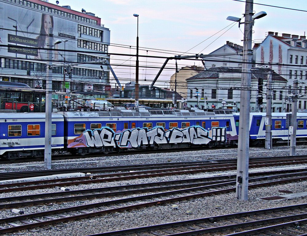 Graffiti Train - Photo by Marieundjana