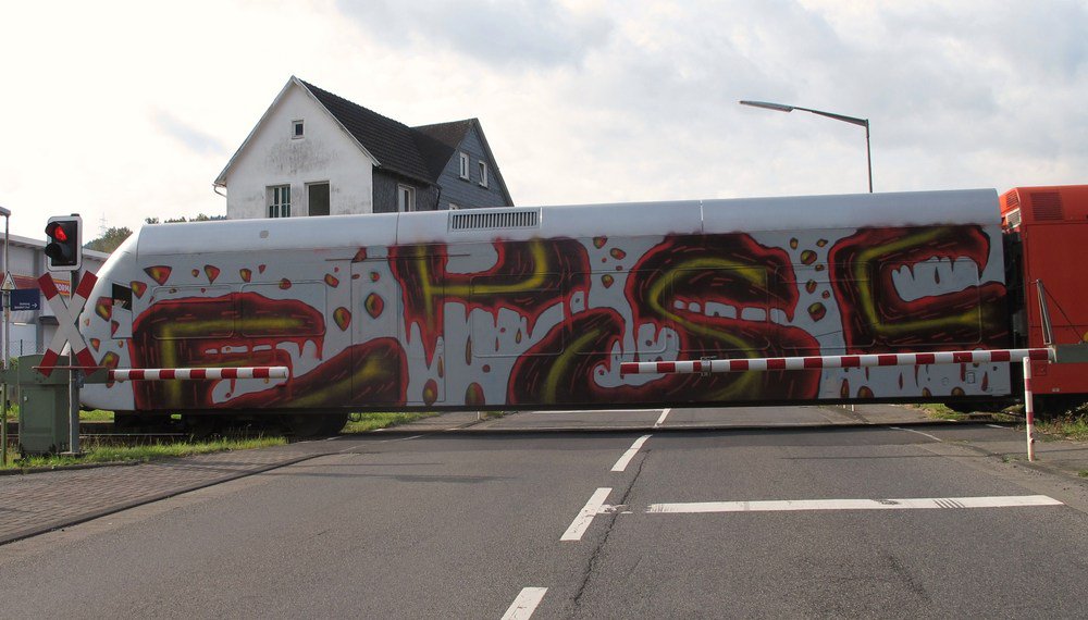 Graffiti Train - Photo by Marieundjana - epsc