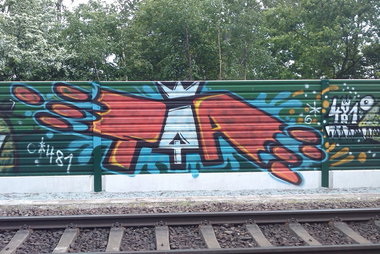 Graffiti Bombing - Photo by Marieundjana - sqa