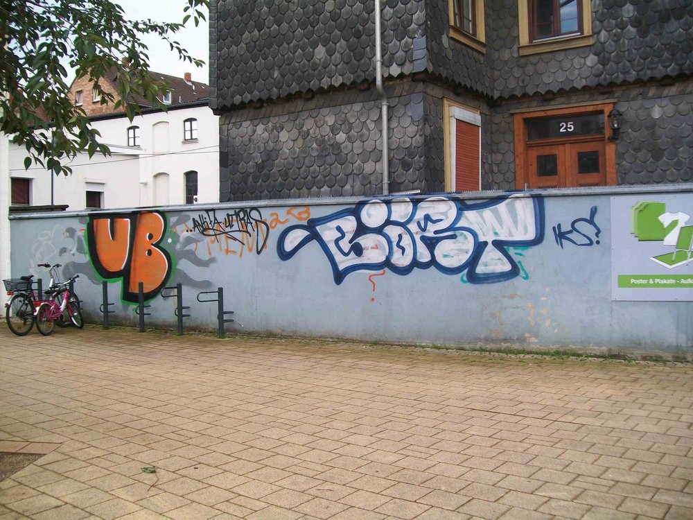 Graffiti Bombing - Photo by Marieundjana - ub, biest