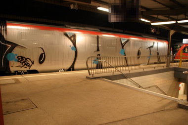 Graffiti Train - Photo by Marieundjana - ohoh