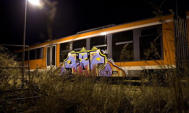 Graffiti Train - Photo by Marieundjana - 481