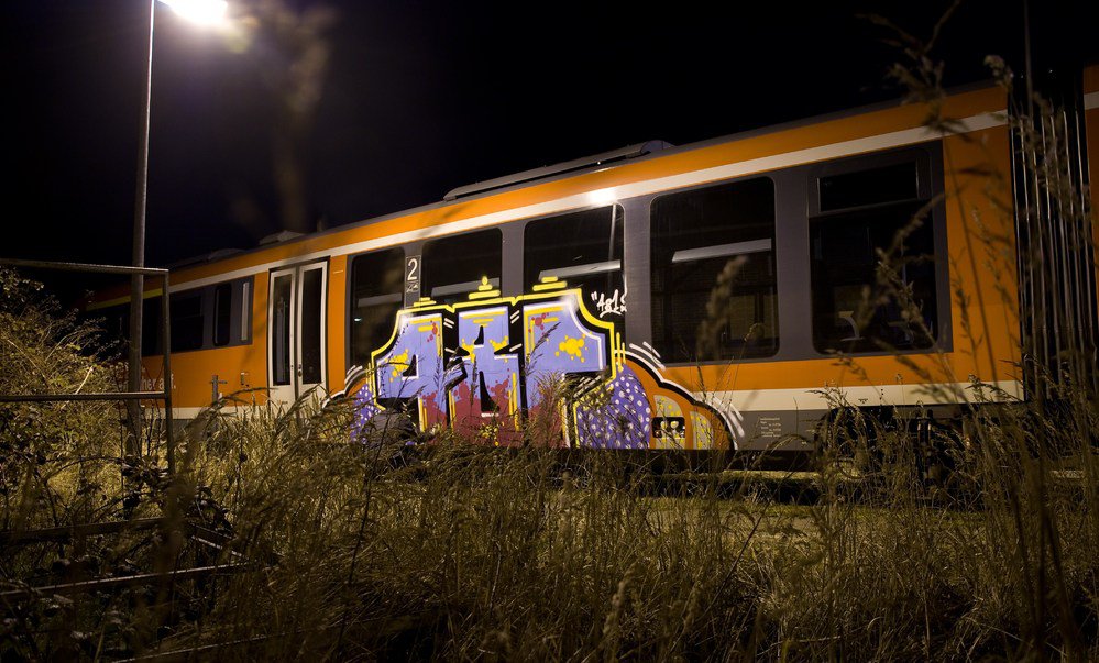 Graffiti Train - Photo by Marieundjana - 481