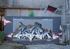Graffiti Wall - Photo by Marieundjana - star