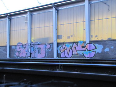 Graffiti Bombing - Photo by Marieundjana - said, ains
