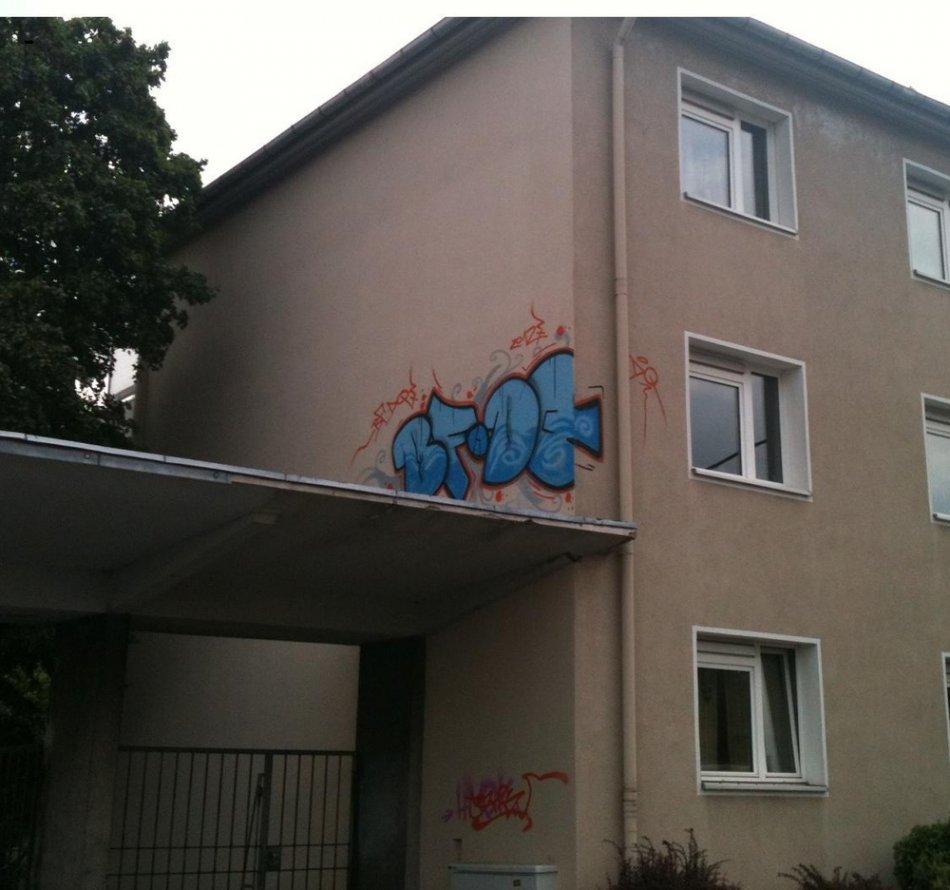 Graffiti Bombing - Photo by Marieundjana - bf, dq