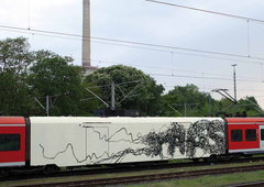 Graffiti Train - Photo by Marieundjana - taps